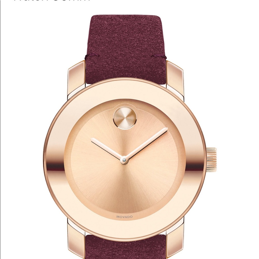 Movado Women’s Swiss BOLD red watch